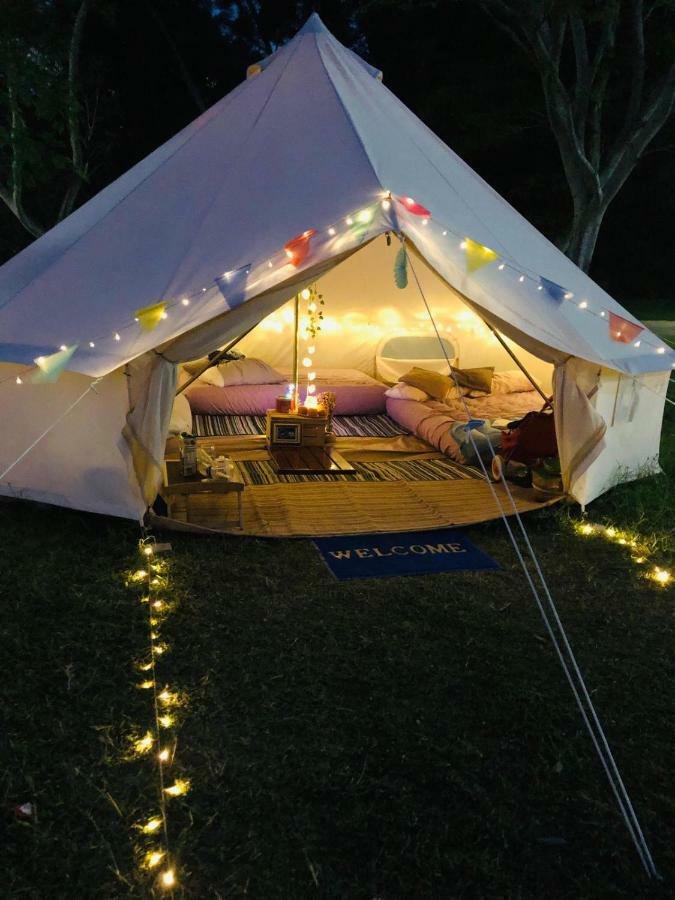 Glamping Kaki - Medium Bell Tent Singapur Exterior foto