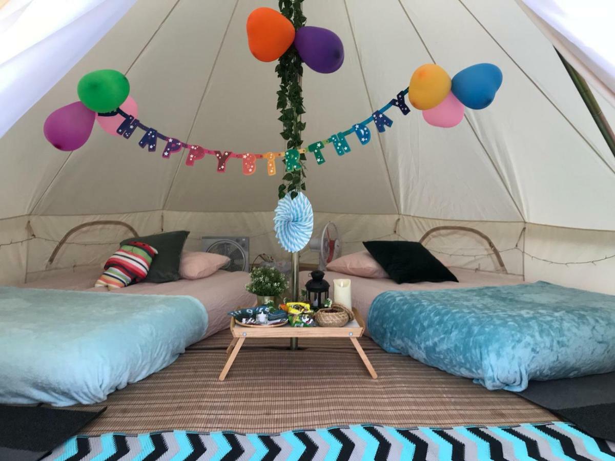 Glamping Kaki - Medium Bell Tent Singapur Exterior foto